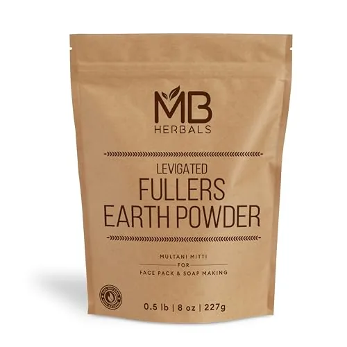 MB Herbals Multani Mitti Fuller's Earth Powder 8oz
