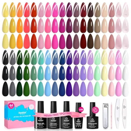 Beetles 36-Color Fall Gel Polish Set HEMA-Free