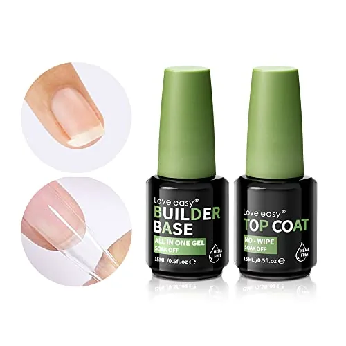 Love Easy Hema-Free Builder Gel Base & Top Coat