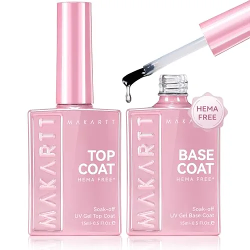 Makartt Hema-Free Gel Top & Base Coat Set 15ml