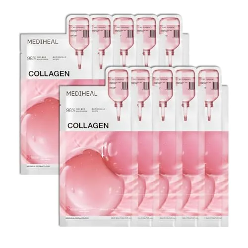 MEDIHEAL Collagen Face Sheet Mask Firming 10-Pack