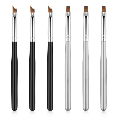 EupHHonycs 6-Piece French Tip Nail Brush Set