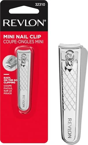 Revlon Compact Nail Clipper with Foldaway File