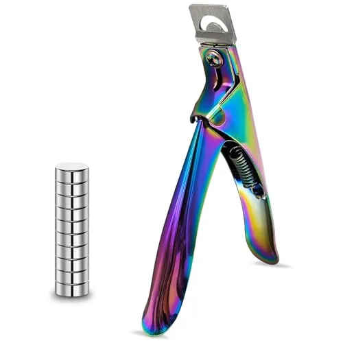 Scartink Acrylic Nail Cutter with Magnetic Length Sizer