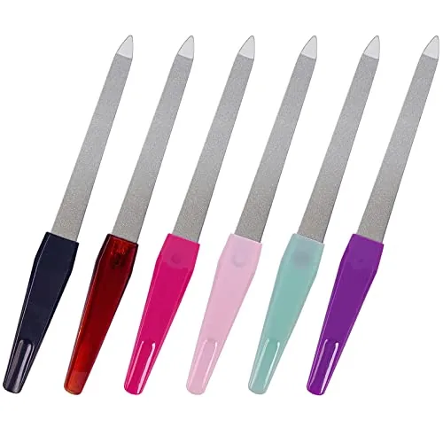 GigaGround Metal Nail Files Stainless Steel 6-Pack