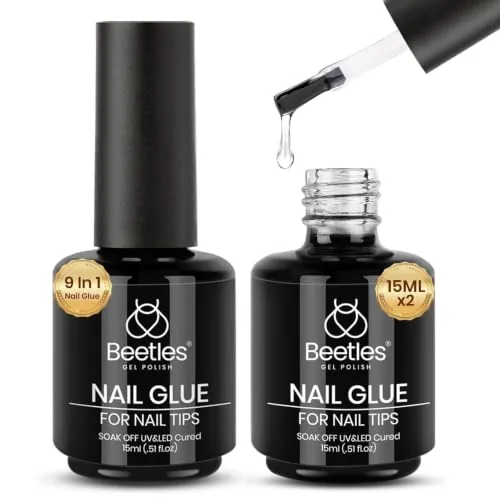 Beetles 9-in-1 Gel Nail Glue for Tips & Art