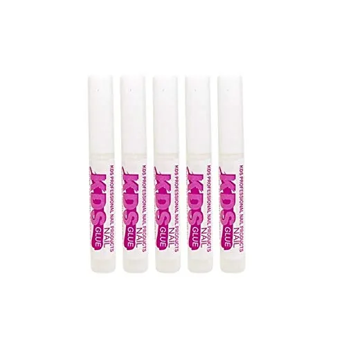 KDS Nail Tip Glue 5-Pack Fast-Bond Acrylic Adhesive