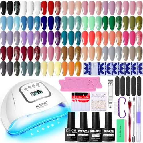 JODSONE 36-Piece Gel Nail Kit with UV Lamp
