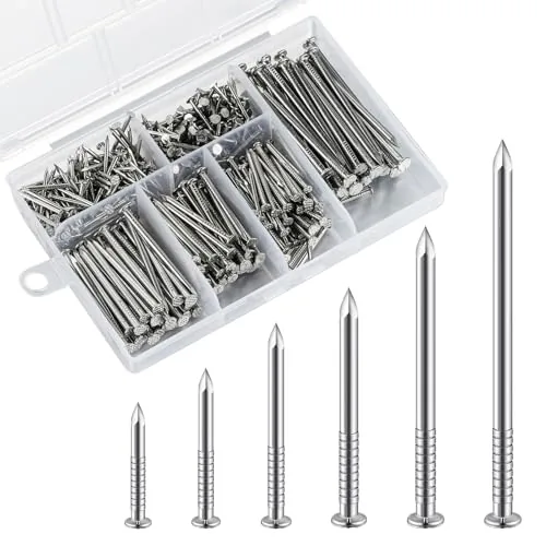 Wensilon 304 Stainless Steel Nails Kit 430-Piece