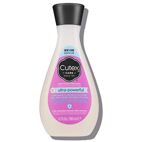 Cutex Gel Nail Polish Remover 98% Acetone 6.76oz