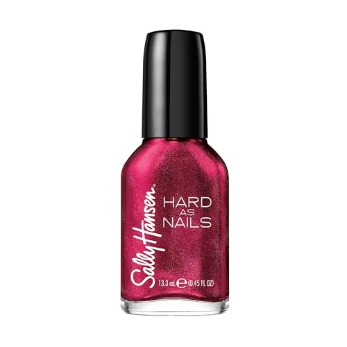 Sally Hansen Hard as Nails Shimmery Pink Polish