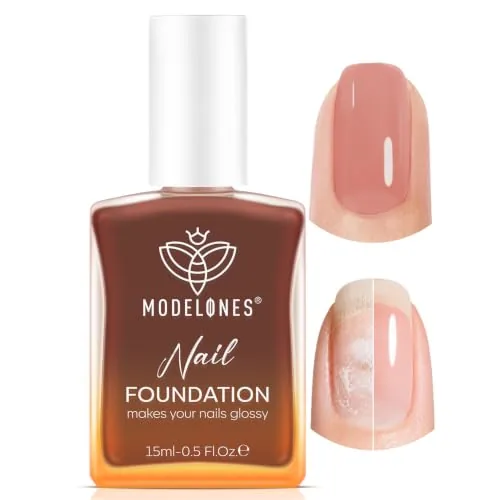 Modelones Nail Strengthener Rose Brown Ridge Filler