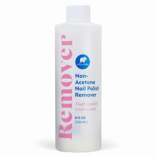 ella+mila Non-Acetone Conditioning Nail Polish Remover 8oz