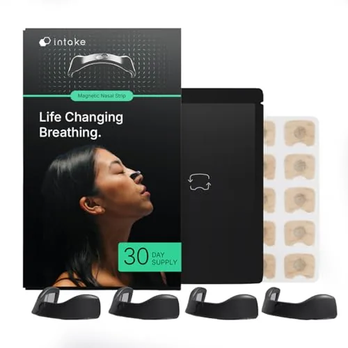 Intake Magnetic Nasal Strip Starter Kit - Reusable System