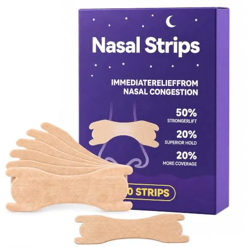 YILINM Extra Strength Nasal Strips 60-Pack Snoring Relief