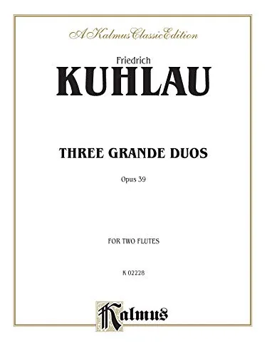 Alfred Music Three Grand Duos Op. 39 Kalmus Edition