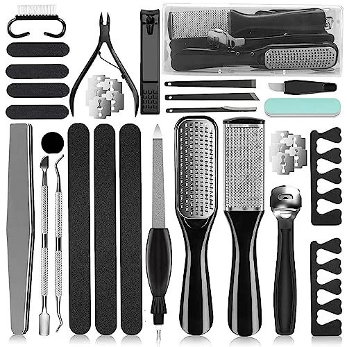 EKOCSIO 36-Piece Professional Pedicure and Nail Kit