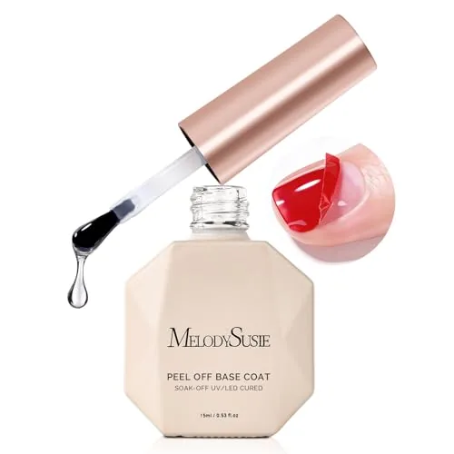 MelodySusie 15ml Peel-Off Gel Base Coat Easy Removal