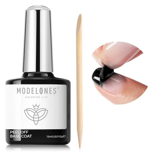 modelones Peel-Off Base Coat No-UV Gel Polish Base