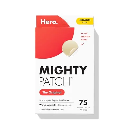 Mighty Patch Original Hydrocolloid Acne Patches 75ct