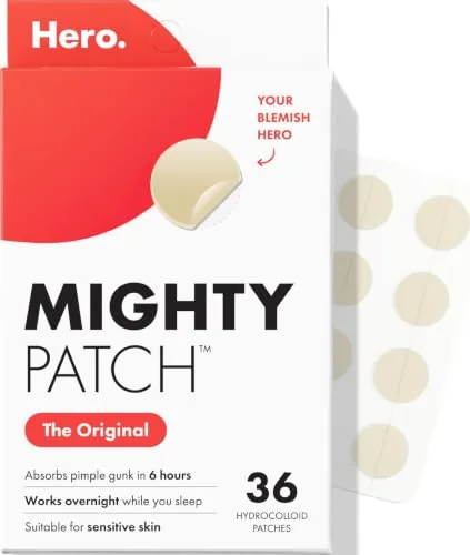 Mighty Patch Original Hydrocolloid Acne Patches 36ct