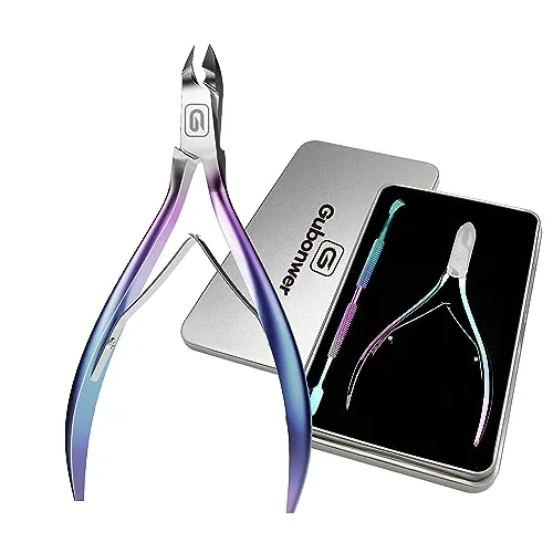 Gubonwer 3/4 Jaw Cuticle Nipper High-Carbon Steel
