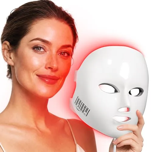 NEWKEY 4D LED Face Mask 630nm Red Blue Light