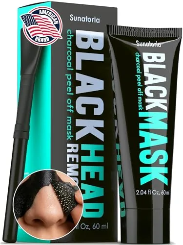 SUNATORIA Charcoal Peel-Off Mask with Botanical Extracts