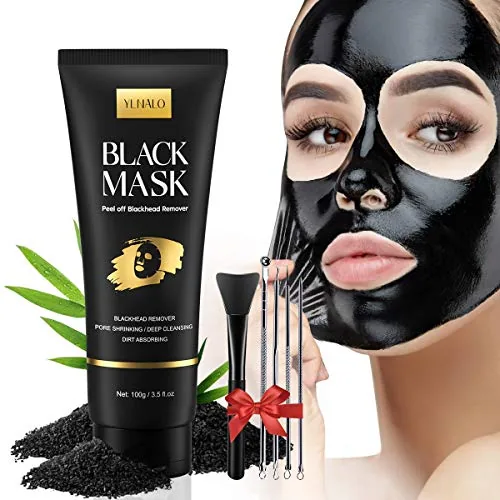 YLNALO Charcoal Peel-Off Blackhead Remover Mask Kit