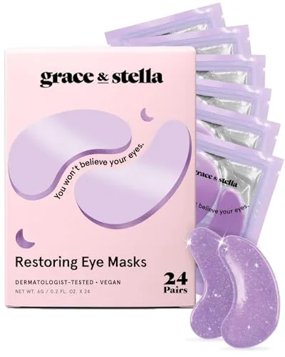 grace & stella Retinol Under Eye Patches Dark Circle Treatment