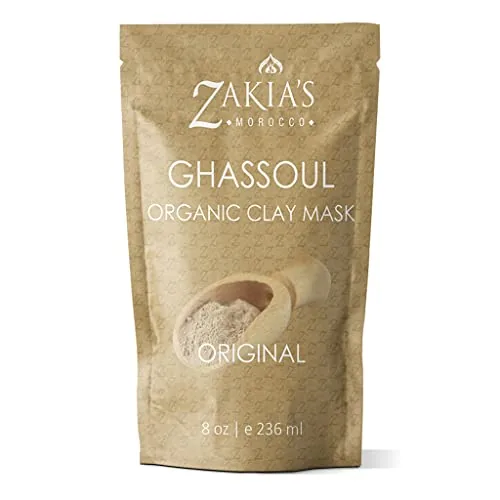 Zakia's Morocco Ghassoul Clay Mask 8oz Powder