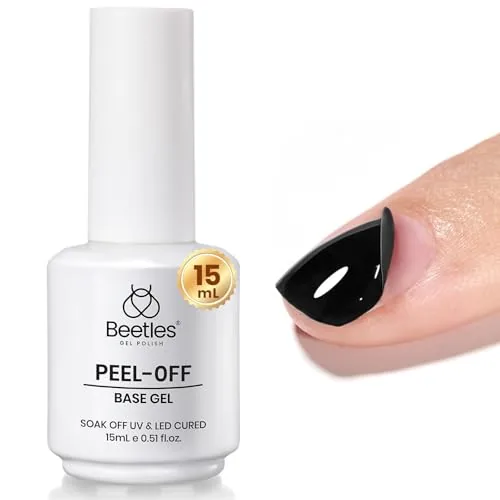 Beetles Peel-Off Gel Base Coat 15ml No-Damage