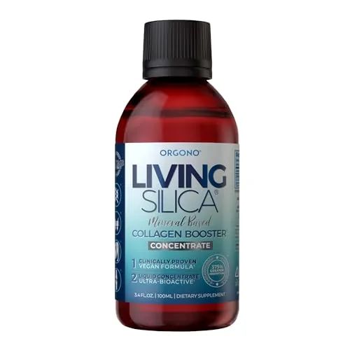 Living Silica ORGONO Silica Drops – Travel Size | Vegan & Mi