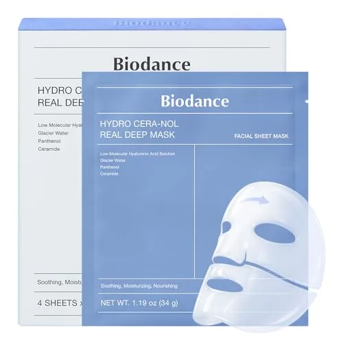 BIODANCE Hydro Cera-nol Overnight Hydrogel Face Mask