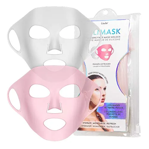 Lindo Silimask Silicone Sheet Mask Cover with Earloops