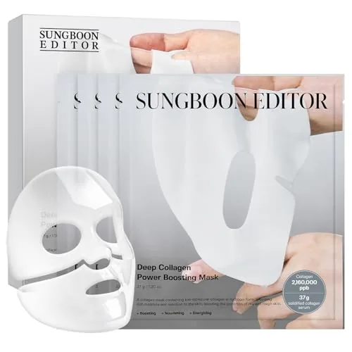 SUNGBOON EDITOR Deep Collagen Overnight Hydrogel Mask