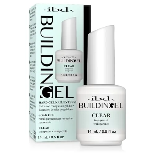 IBD Building Gel Clear Hard Builder Gel 0.5 oz