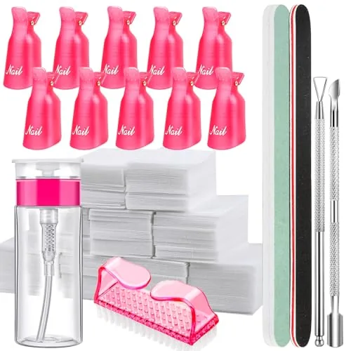 Fandamei Gel Nail Remover Kit 16-Piece Set