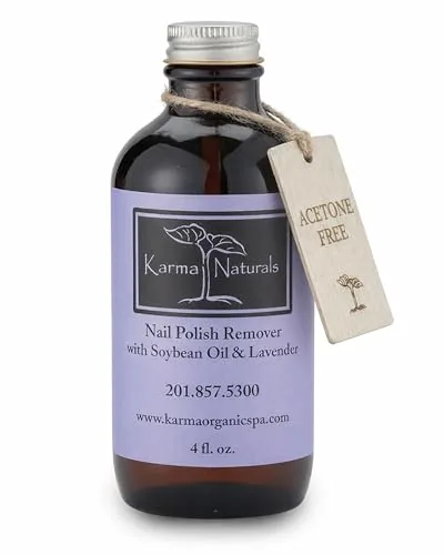 Karma Organic Acetone-Free Nail Polish Remover 4oz
