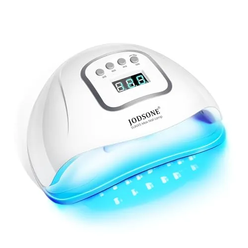 JODSONE UV LED Nail Lamp with Auto Sensor & 4 Timers