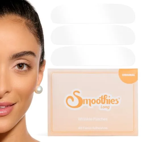 Smoothies Overnight Wrinkle Patches 48-Count Adhesive