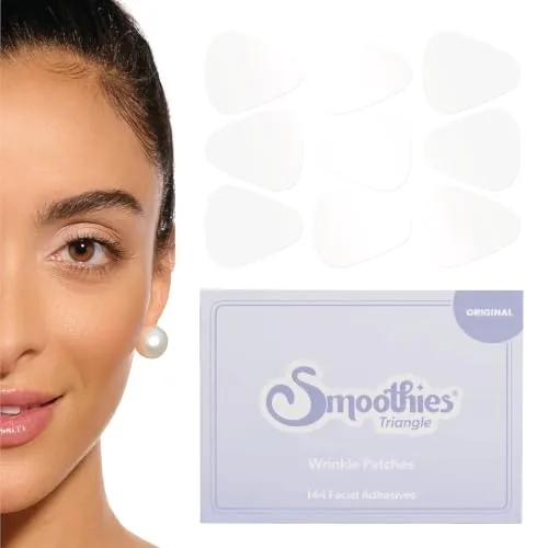 Smoothies Triangle Wrinkle Patches 144-Count USA-Made